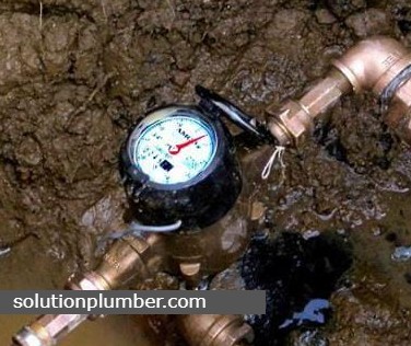 leak at water meter